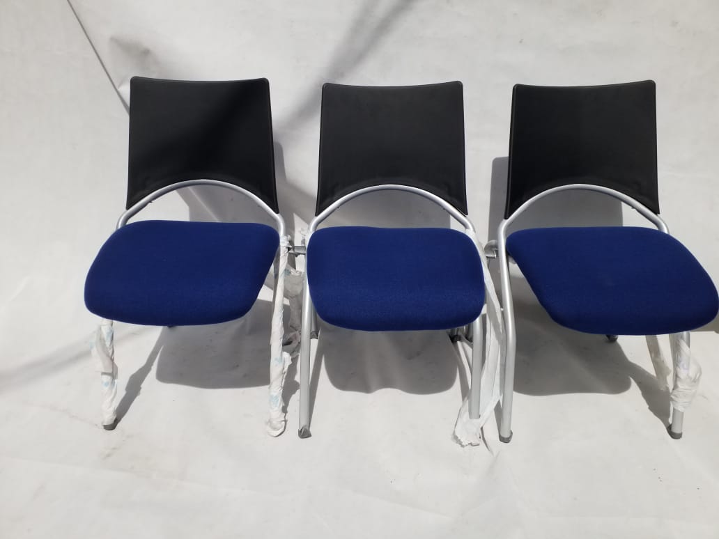 But blue suede Banquet chair Online in Lagos- Eunicon Furniture