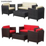 Rattan 4 seater outdoor set